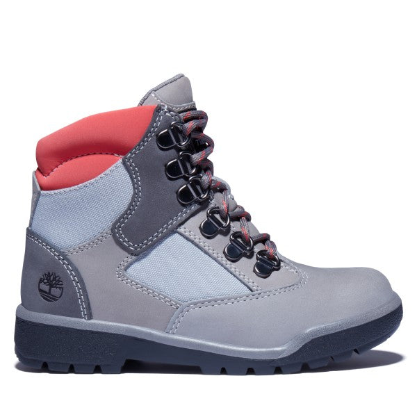 Top Seller Timberland 6 IN F/L FLD BT Youth’s - MEDIUM GREY PNK