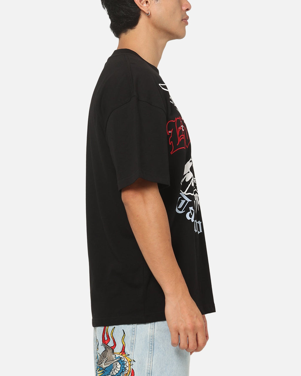 New Products Ed Hardy Flash T-Shirt Black