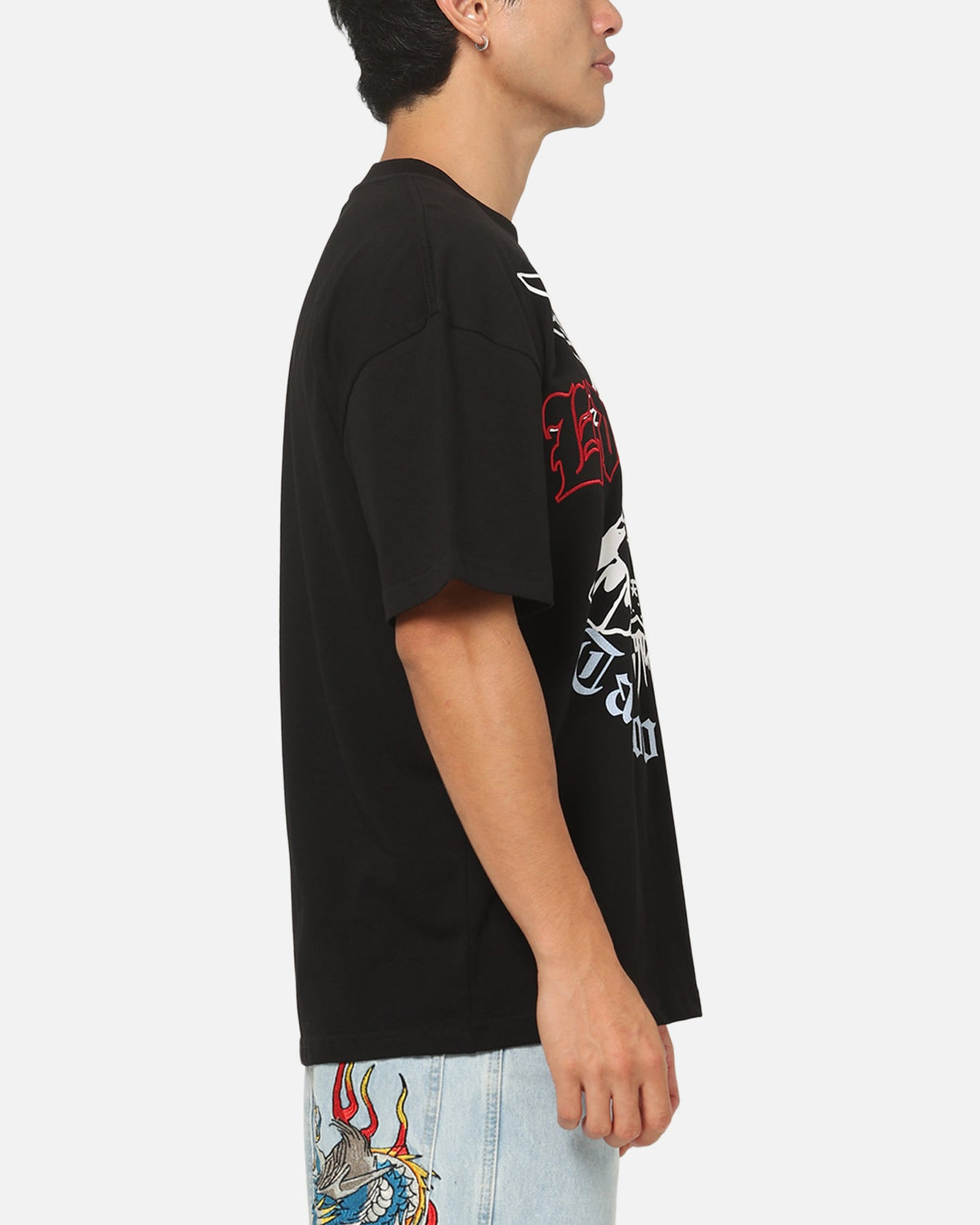 New Products Ed Hardy Flash T-Shirt Black