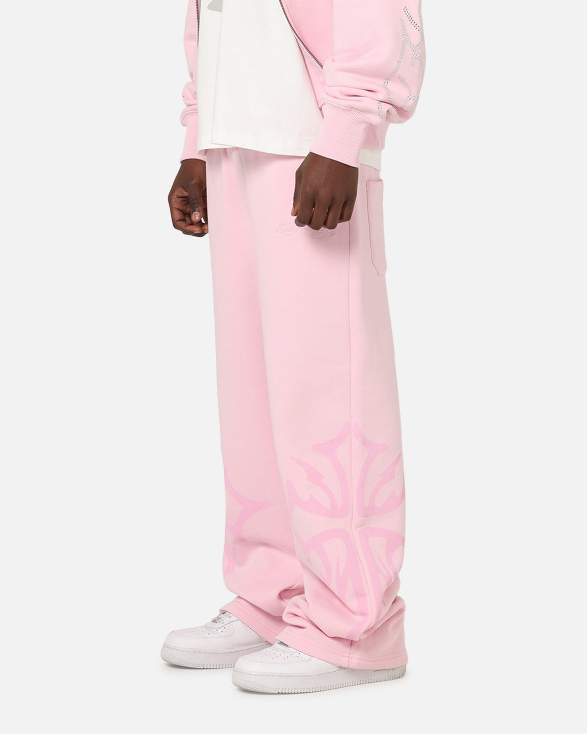 New Products Ed Hardy Trinity Sweatpants Pink