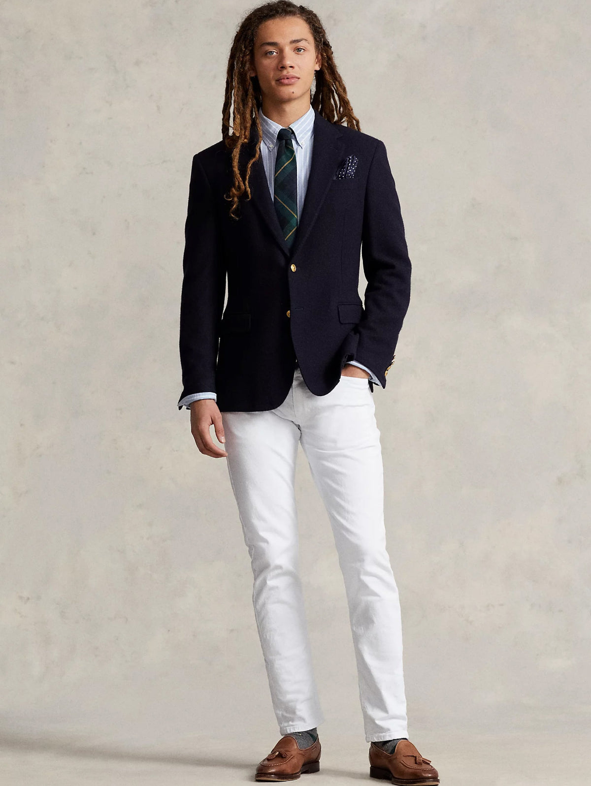 2026 New Arrival Jeans Sullivan in Cotone Bull Slim Fit Bianco