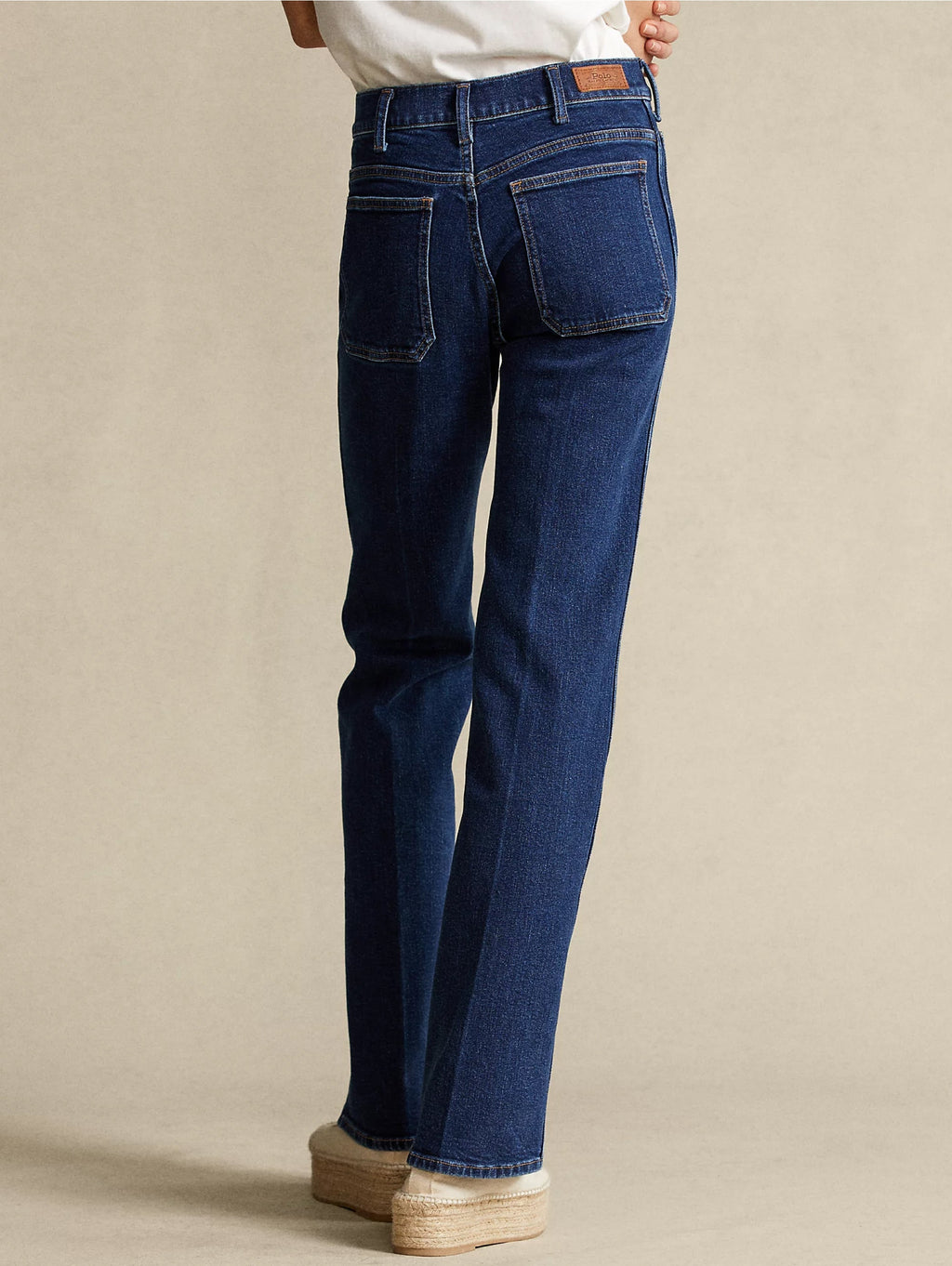 2026 New Arrival Jeans Gamba Larga Svasata Blu