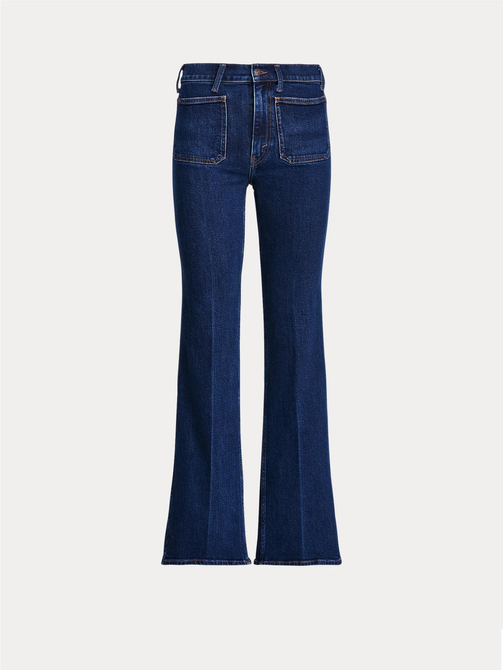 2026 New Arrival Jeans Gamba Larga Svasata Blu