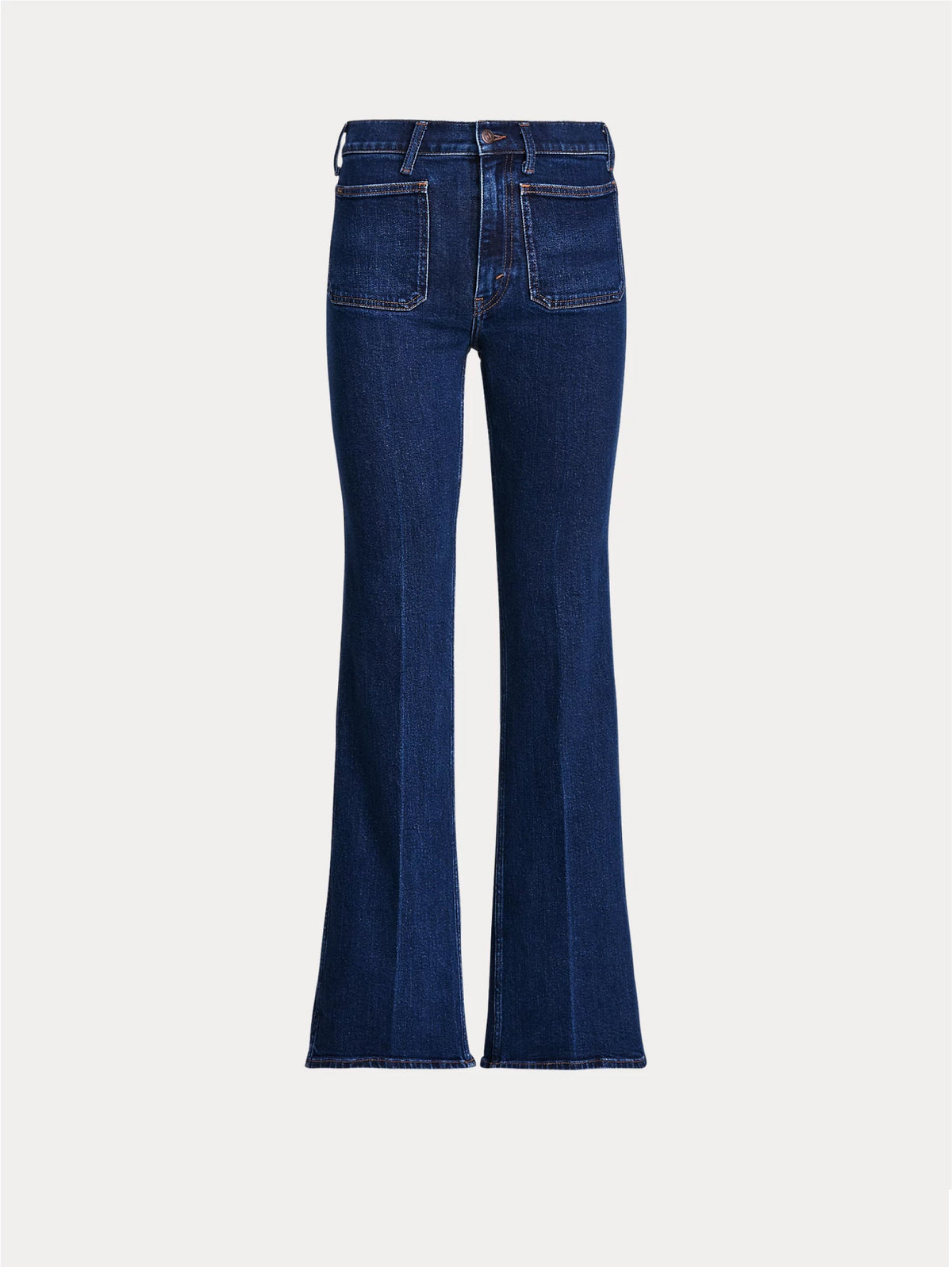 2026 New Arrival Jeans Gamba Larga Svasata Blu