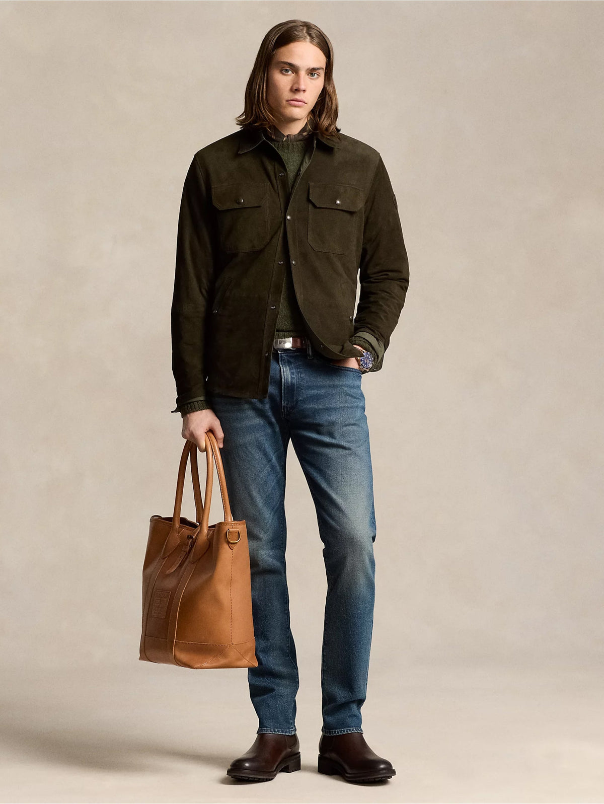 2026 New Arrival Jeans Sullivan in Cotone Stretch Blu