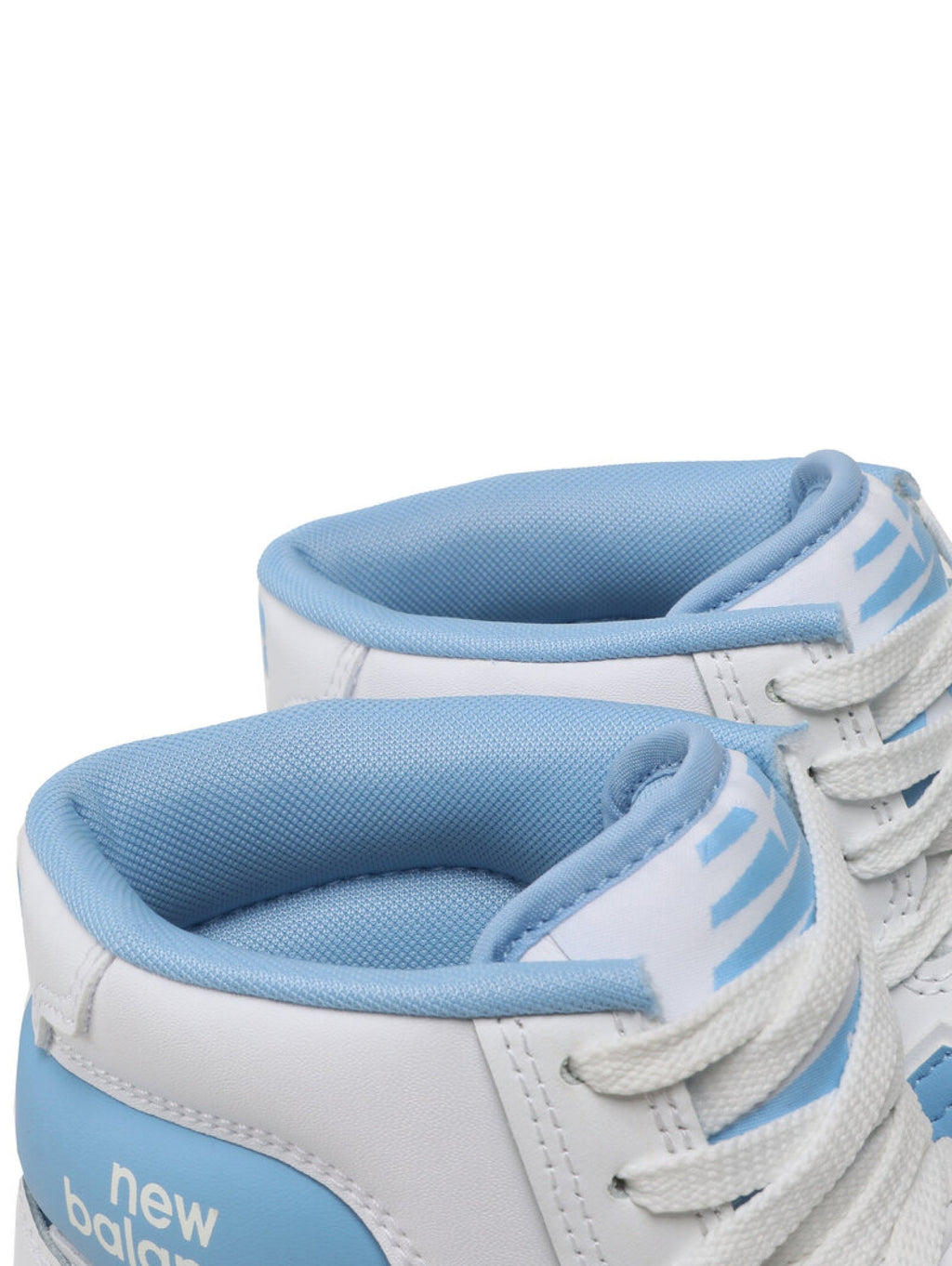 2026 New Arrival Sneakers Alte Stile Basket Retr Celeste/Bianco