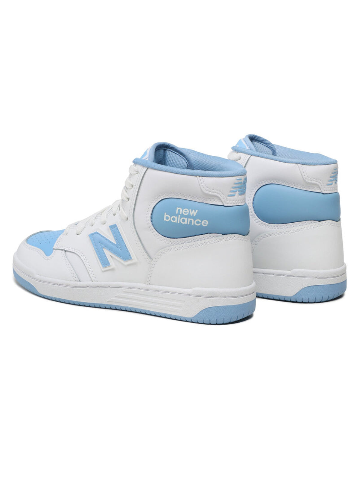 2026 New Arrival Sneakers Alte Stile Basket Retr Celeste/Bianco