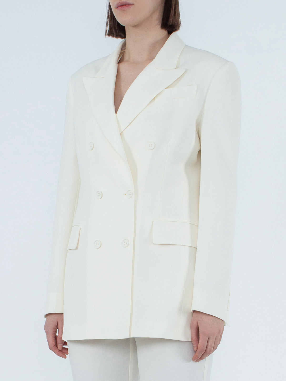 2026 New Arrival Blazer Doppiopetto Panna