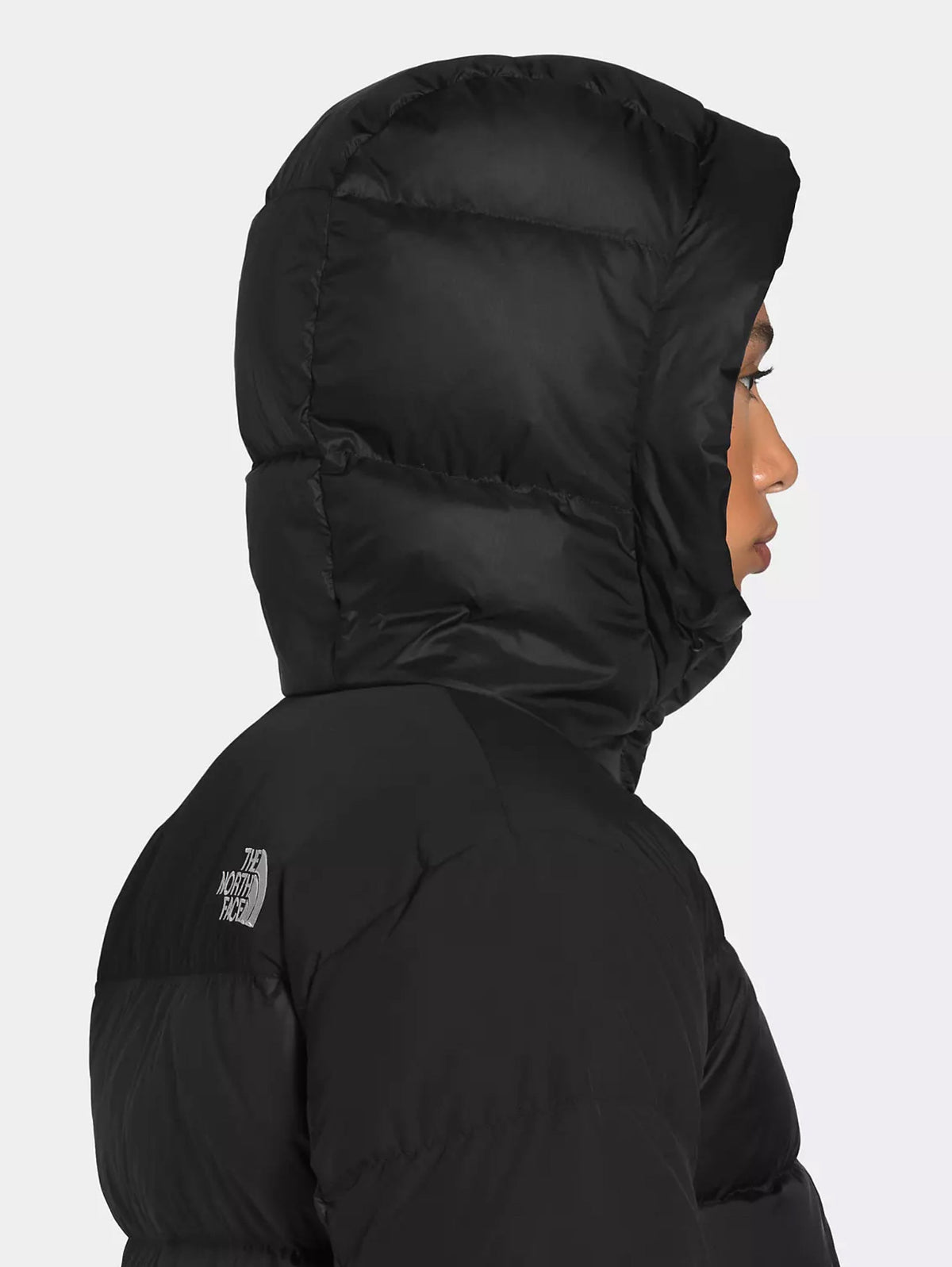 2026 New Arrival Piumino Oversize con Cappuccio Nero