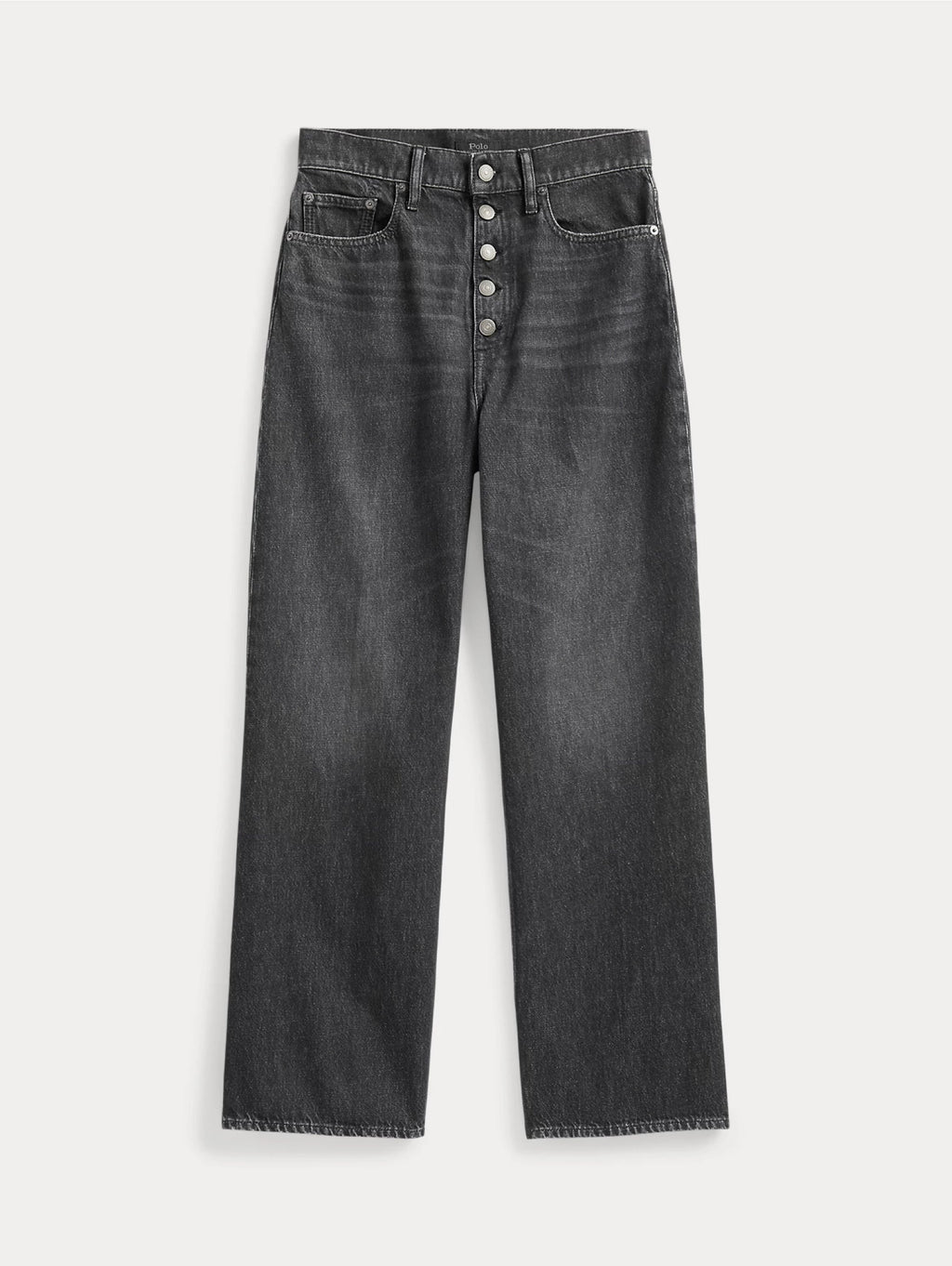 2026 New Arrival Jeans in Cotone Egiziano Cropped Grigio