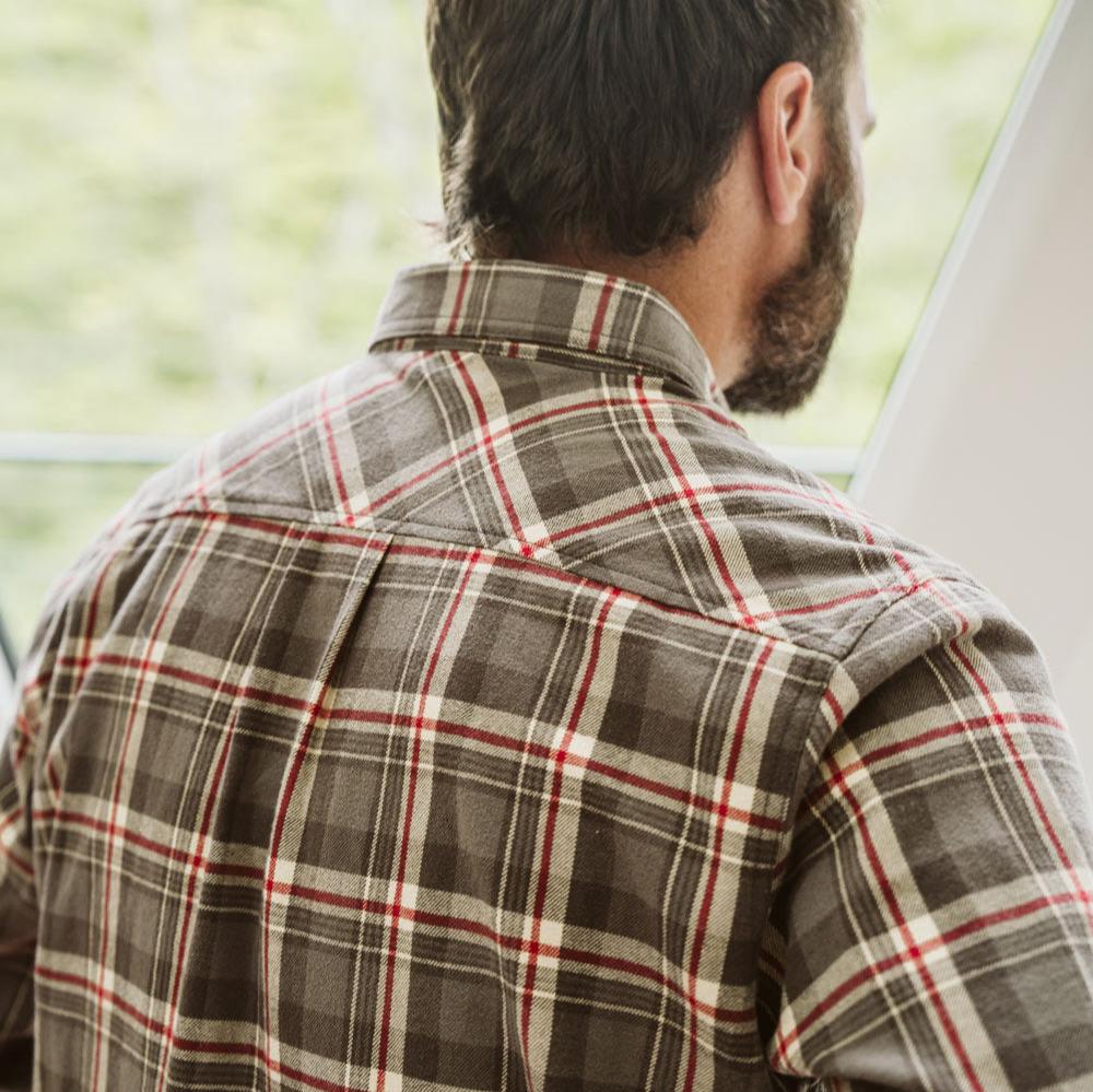 2026 New Arrival Fairbanks Flannel Shirt | Barnwood