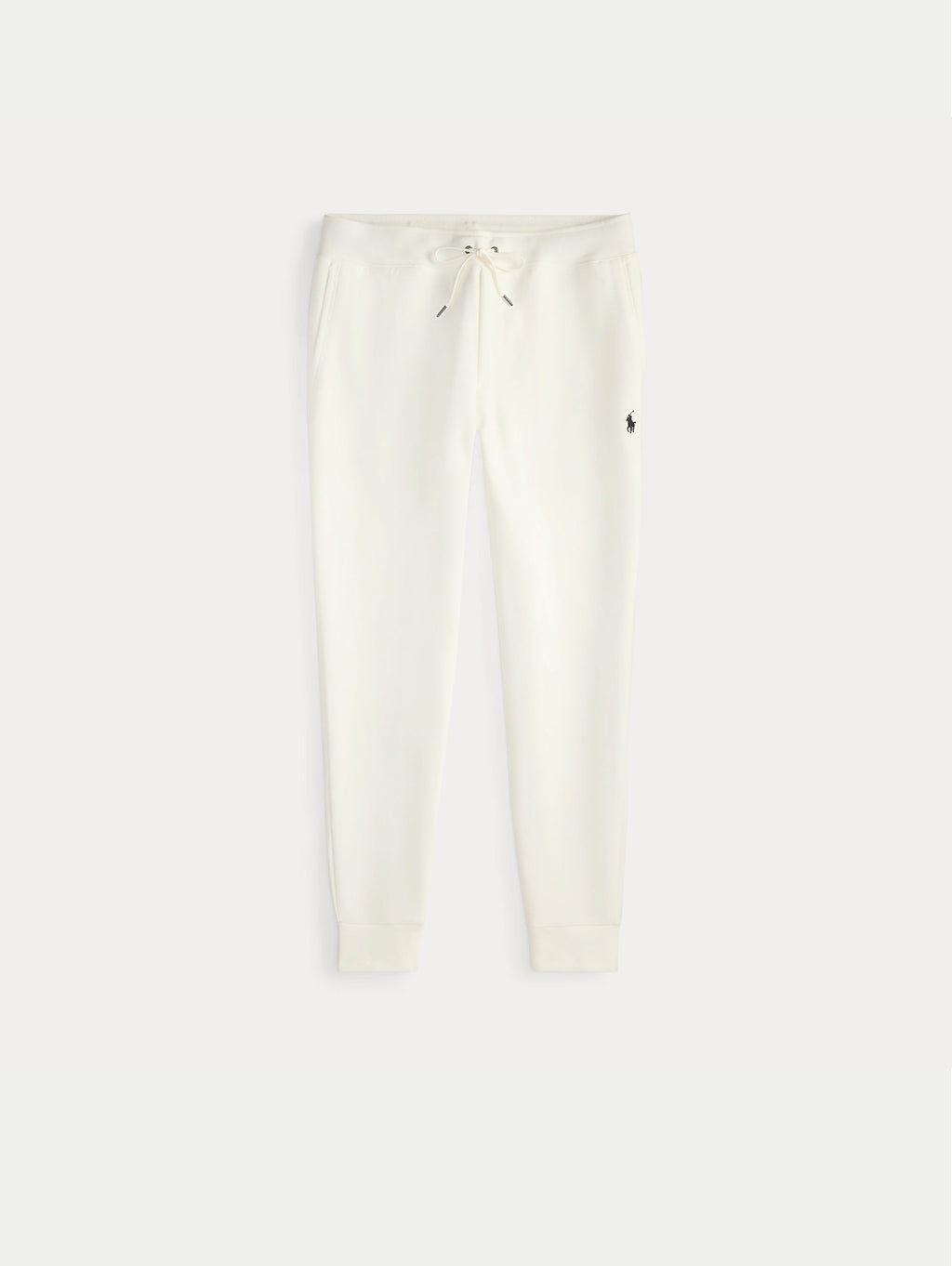 2026 New Arrival Pantaloni Joggers in Maglia Doppia Bianco