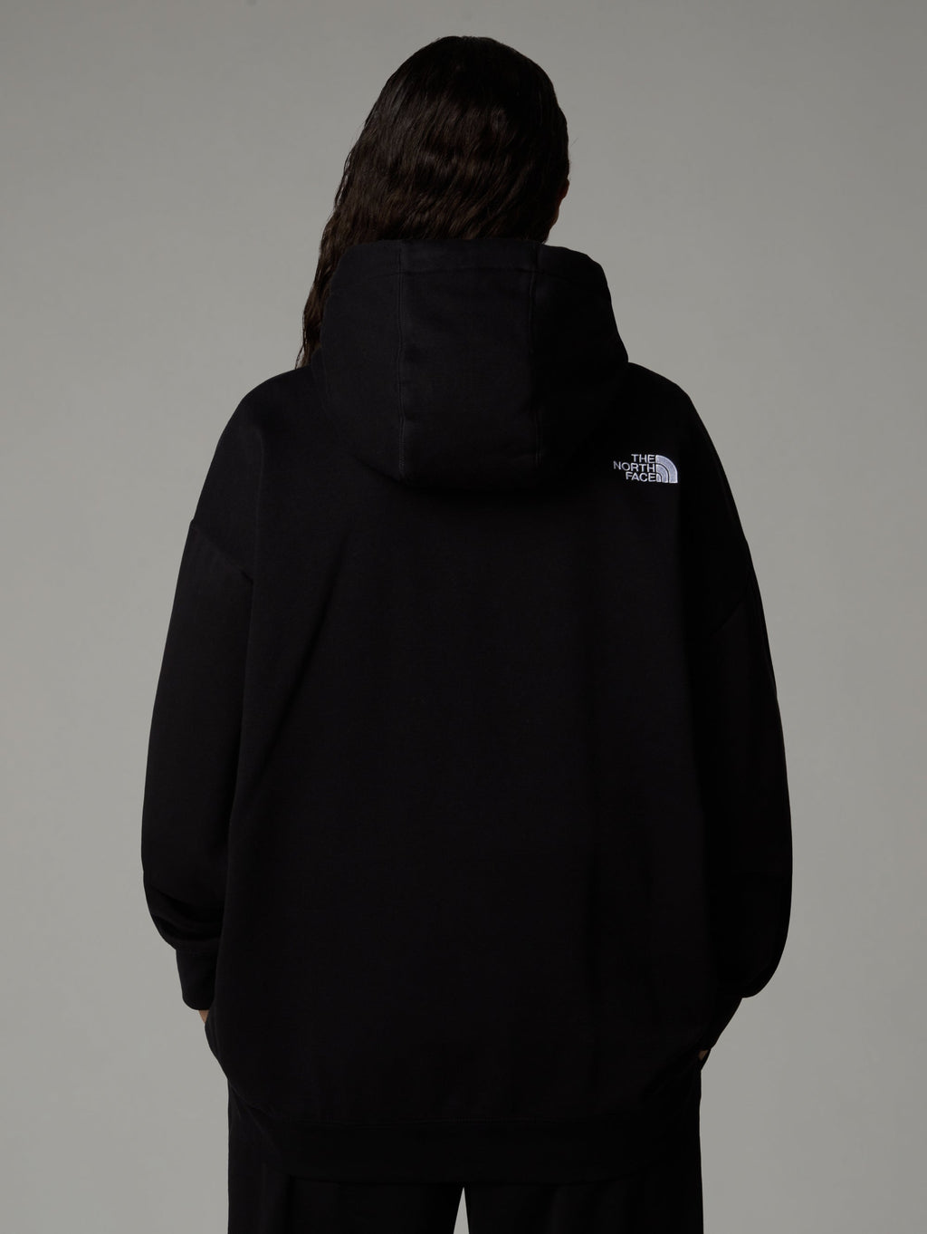 2026 New Arrival Felpa con Cappuccio Oversize Nero