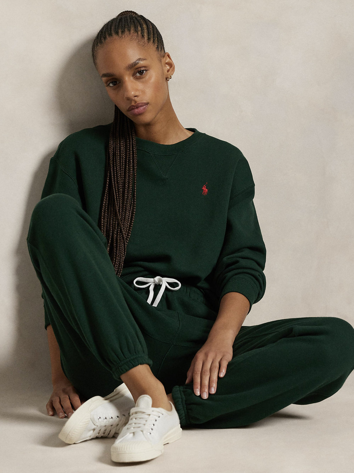 2026 New Arrival Felpa Girocollo Verde