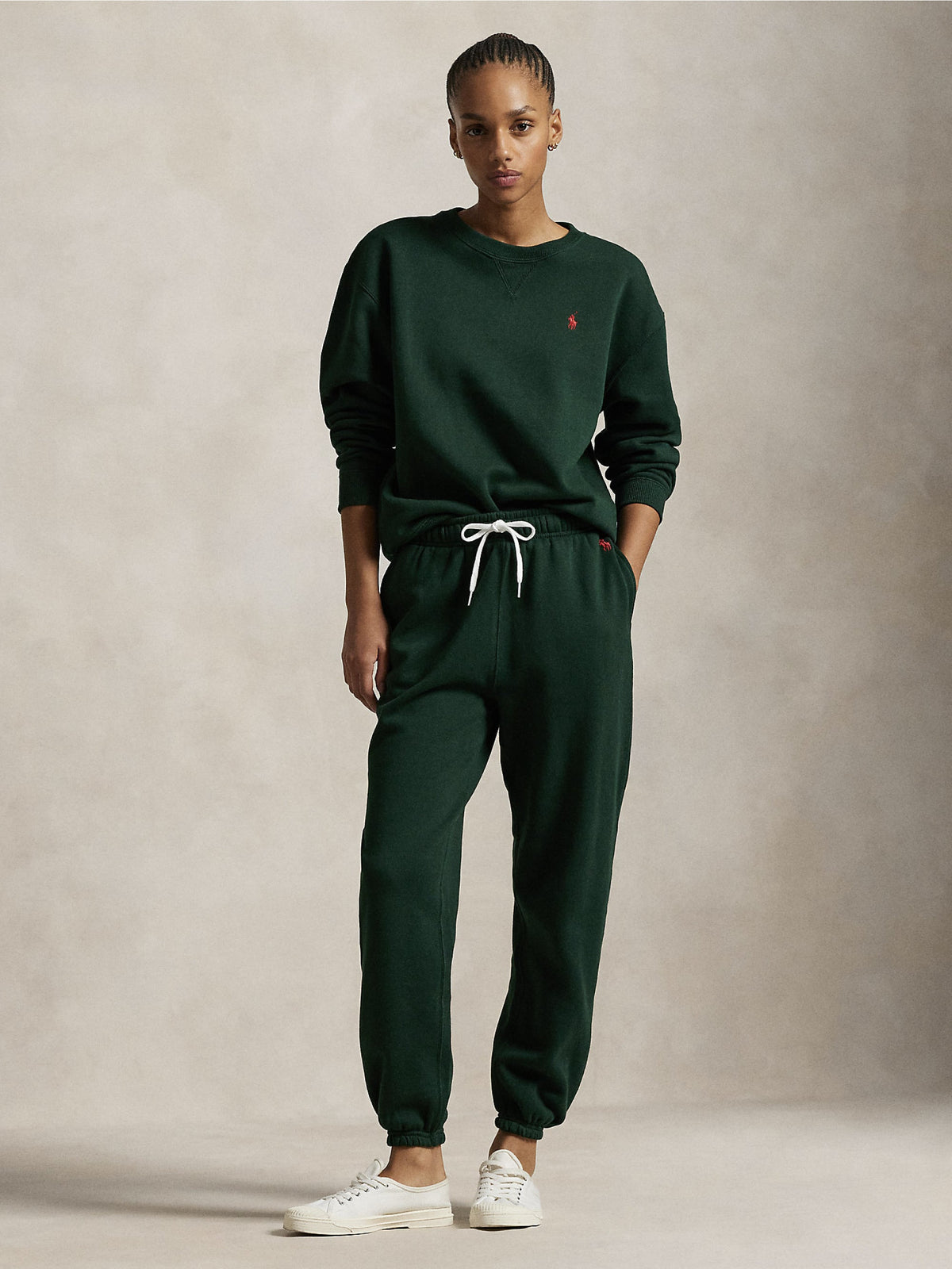 2026 New Arrival Felpa Girocollo Verde