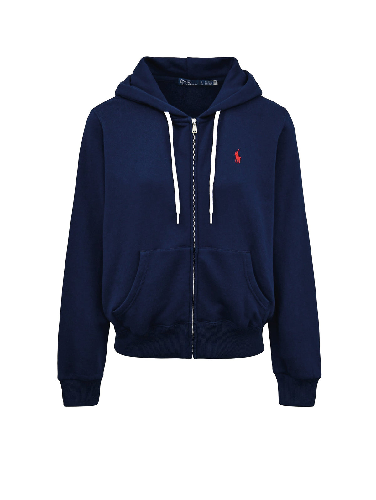 2026 New Arrival Felpa con Cappuccio Full Zip Blu