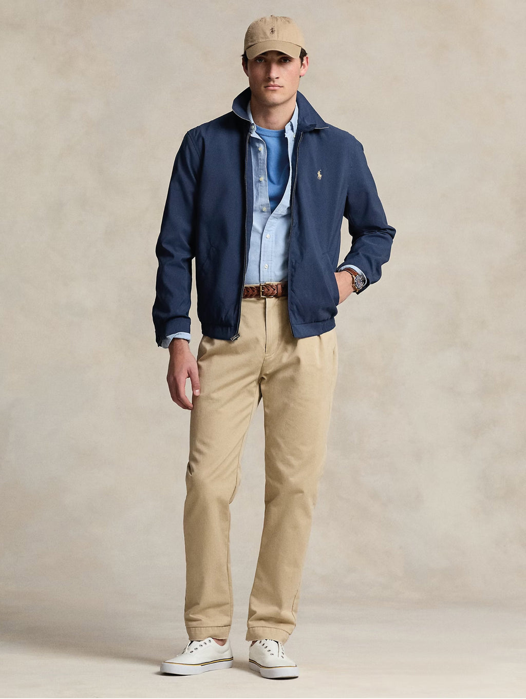2026 New Arrival Giacca Sportiva Bi Swing con Zip Blu