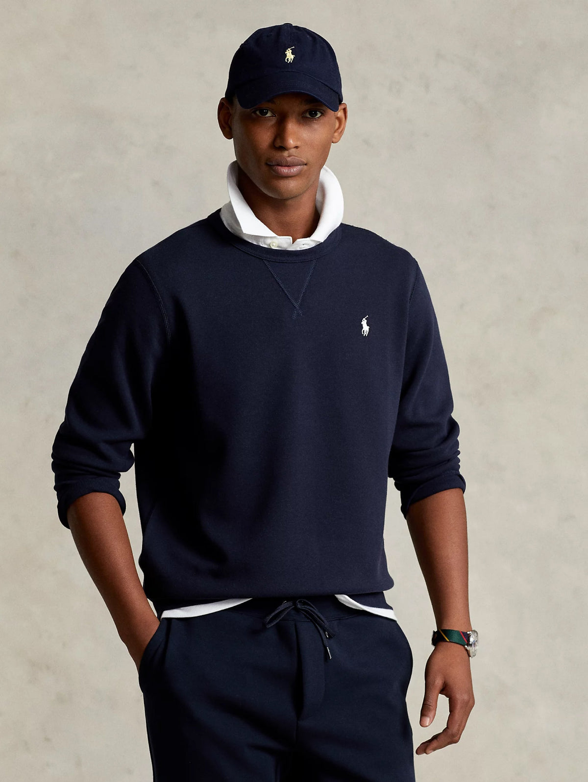 2026 New Arrival Felpa in Maglia Doppia Blu