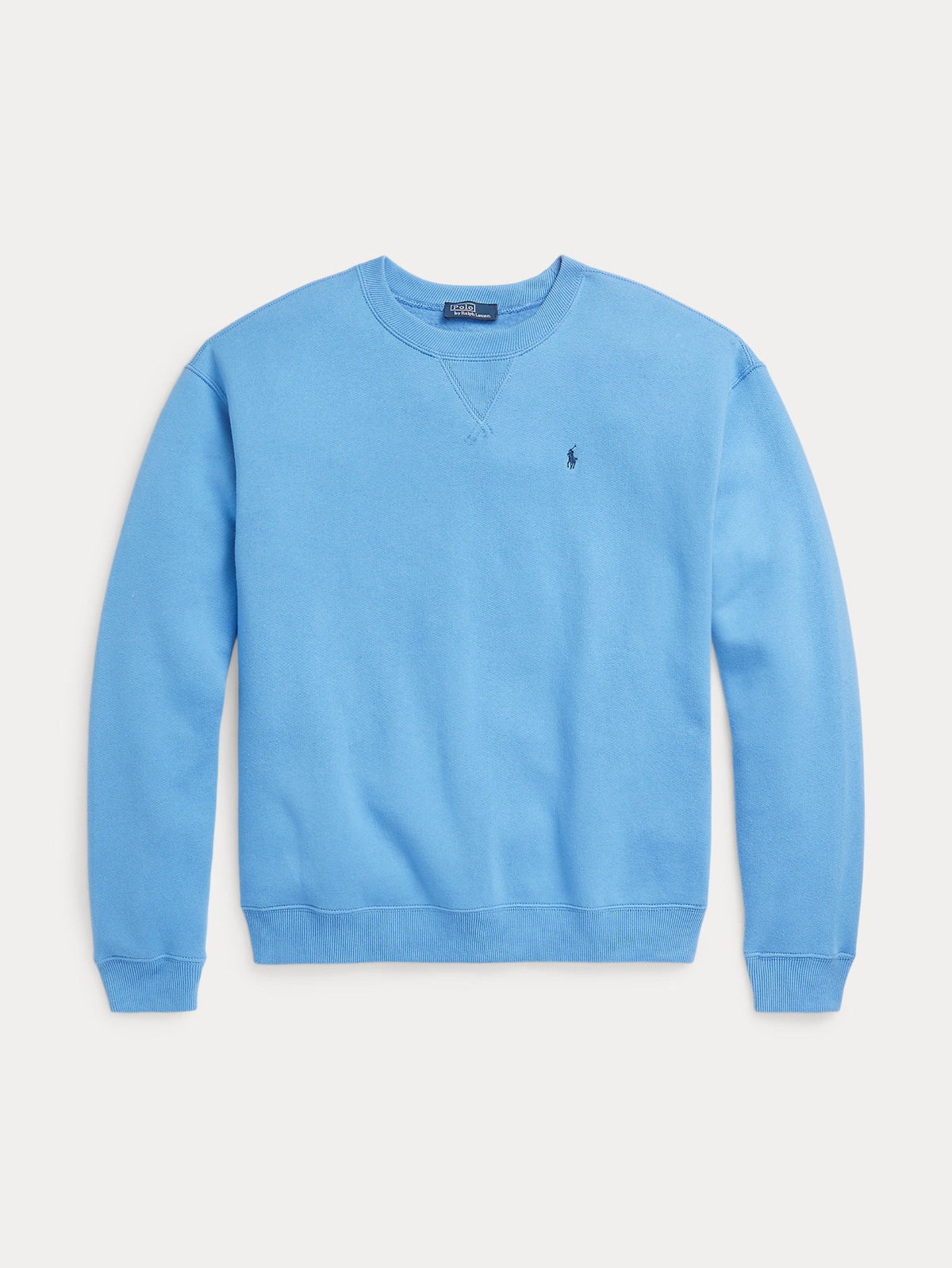 2026 New Arrival Felpa Girocollo Relaxed Fit Blu