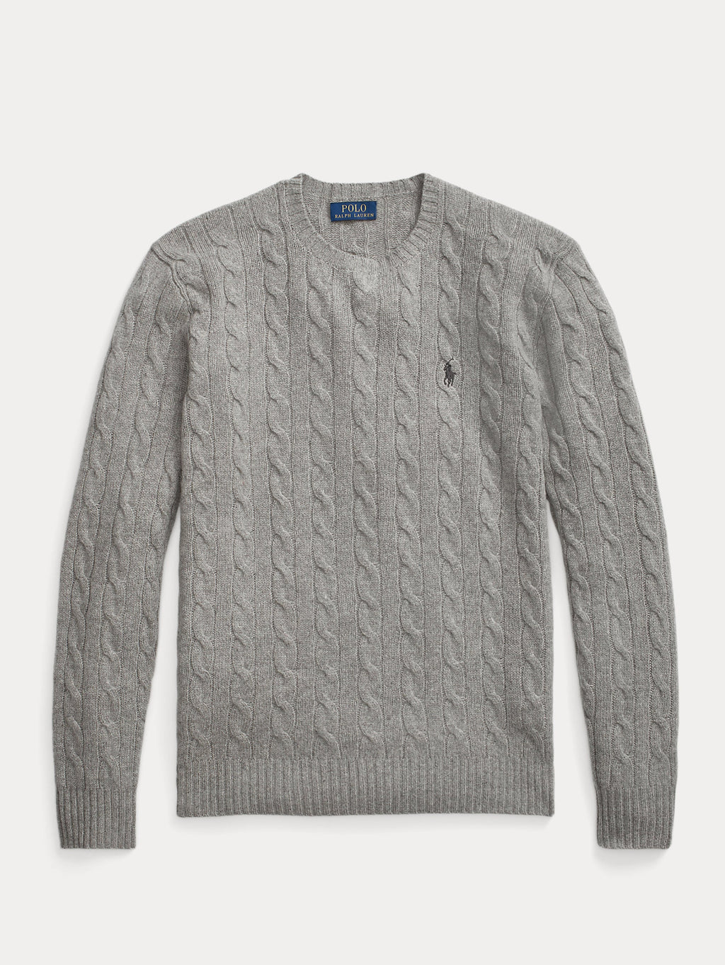 2026 New Arrival Maglia a Trecce Grigio Chiaro