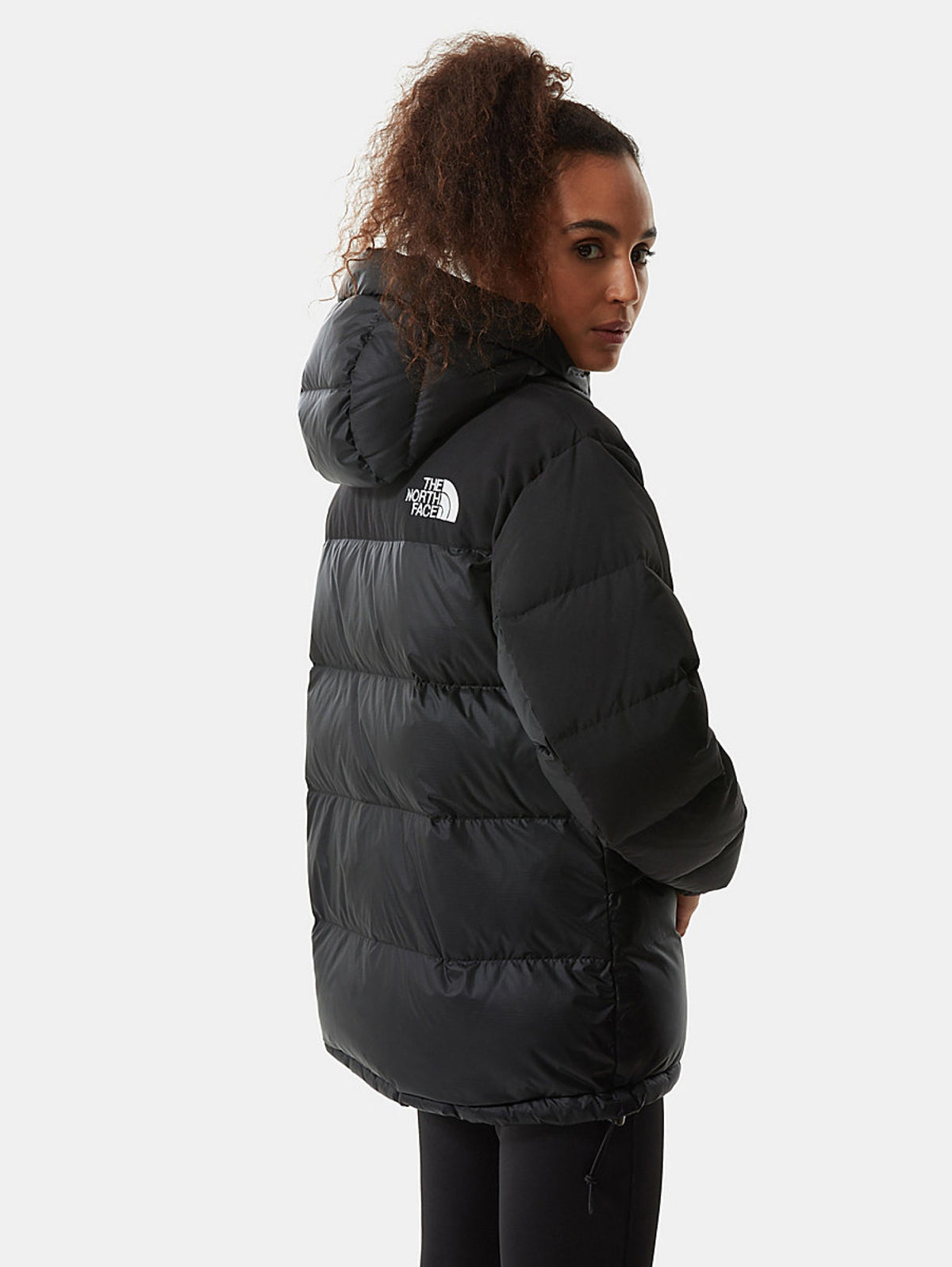 2026 New Arrival Piumino Oversize con Cappuccio Nero