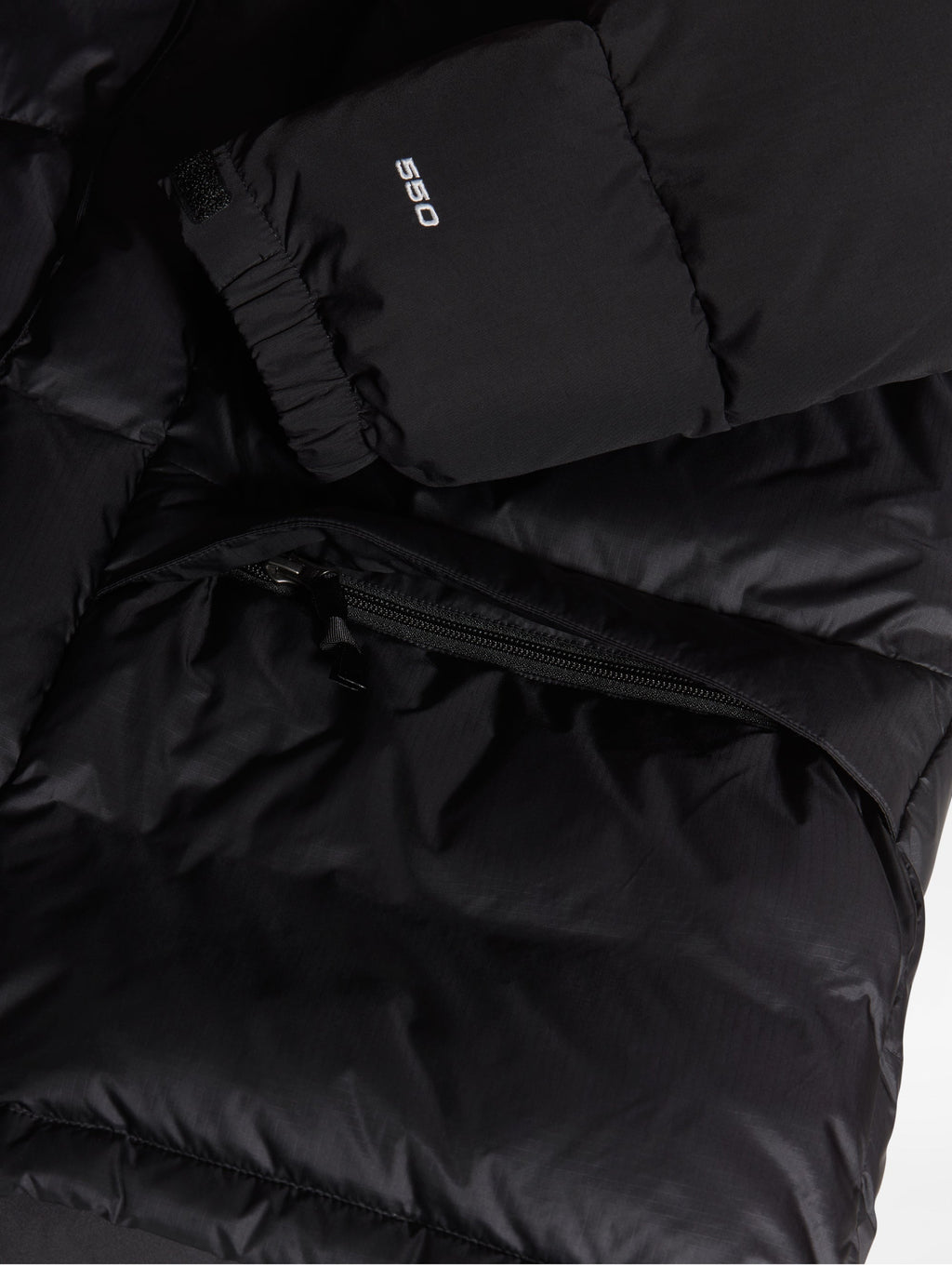 2026 New Arrival Piumino Oversize con Cappuccio Nero