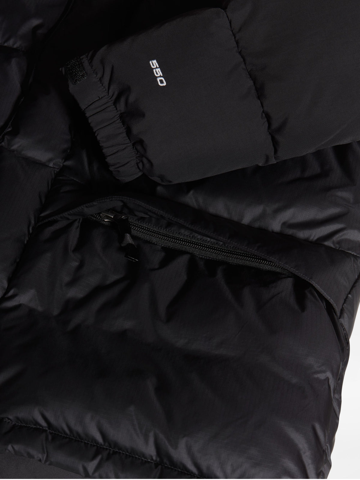 2026 New Arrival Piumino Oversize con Cappuccio Nero