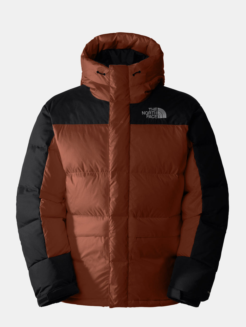 2026 New Arrival Piumino con Cappuccio Color Block Himalayan Terra/Nero