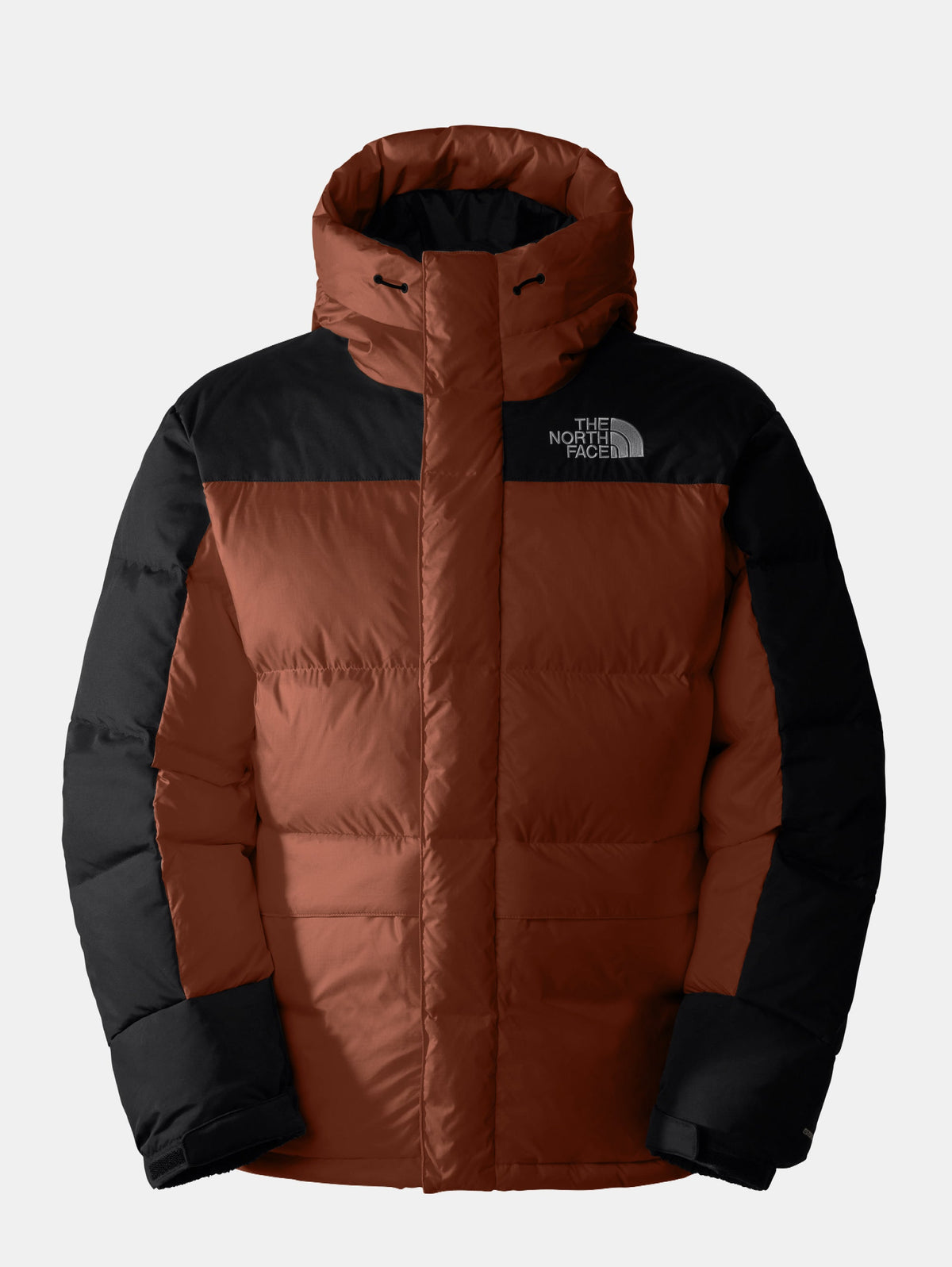 2026 New Arrival Piumino con Cappuccio Color Block Himalayan Terra/Nero