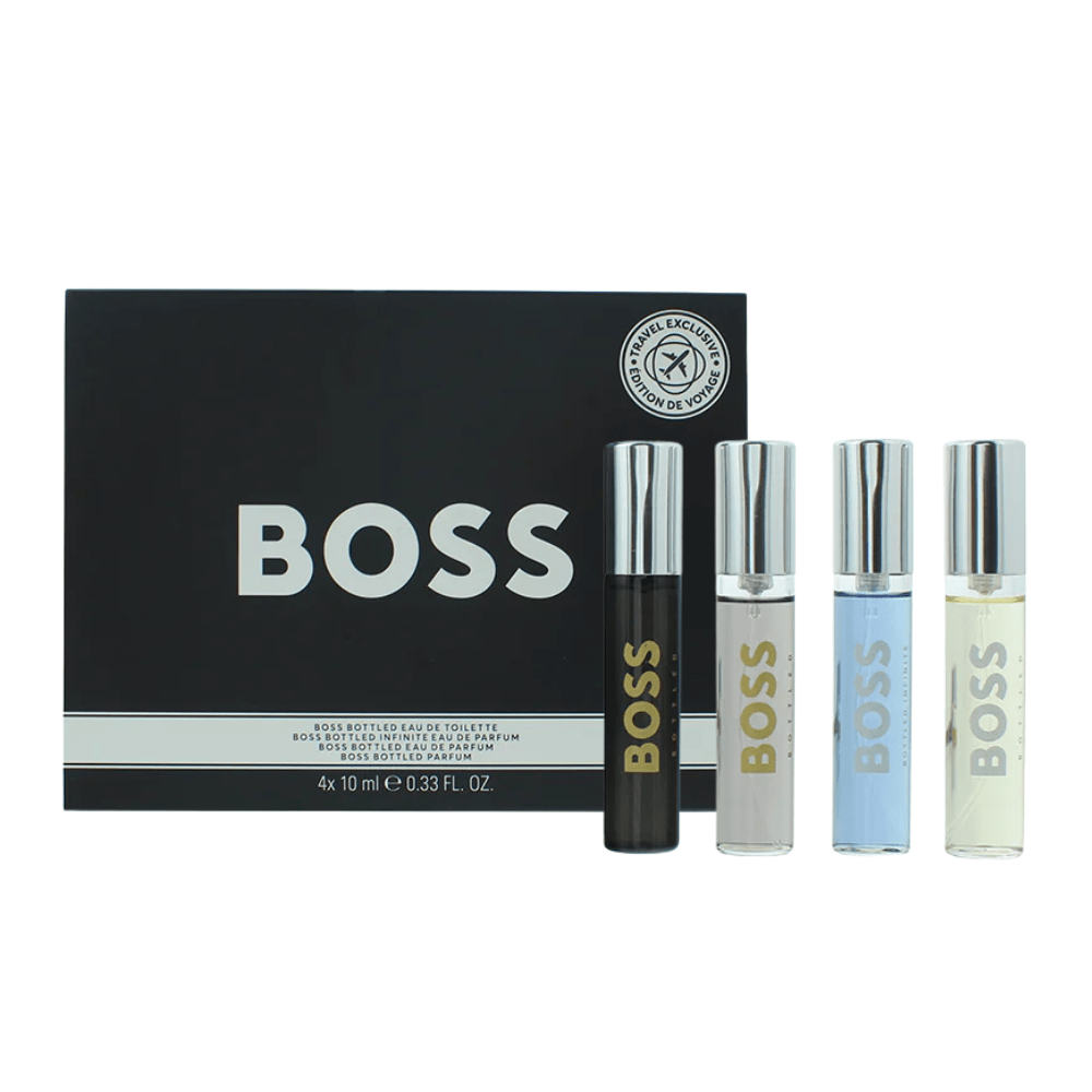 2026 New Arrival Hugo Boss Bottled Men's Miniatures Gift Set (4 x 10ml)