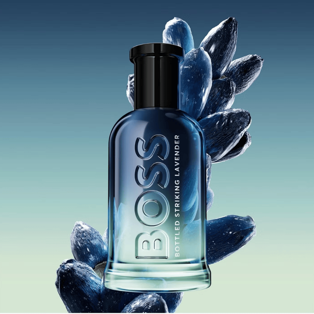 2026 New Arrival Hugo Boss Bottled Striking Lavender Eau de Parfum Men's Aftershave Spray (50ml)
