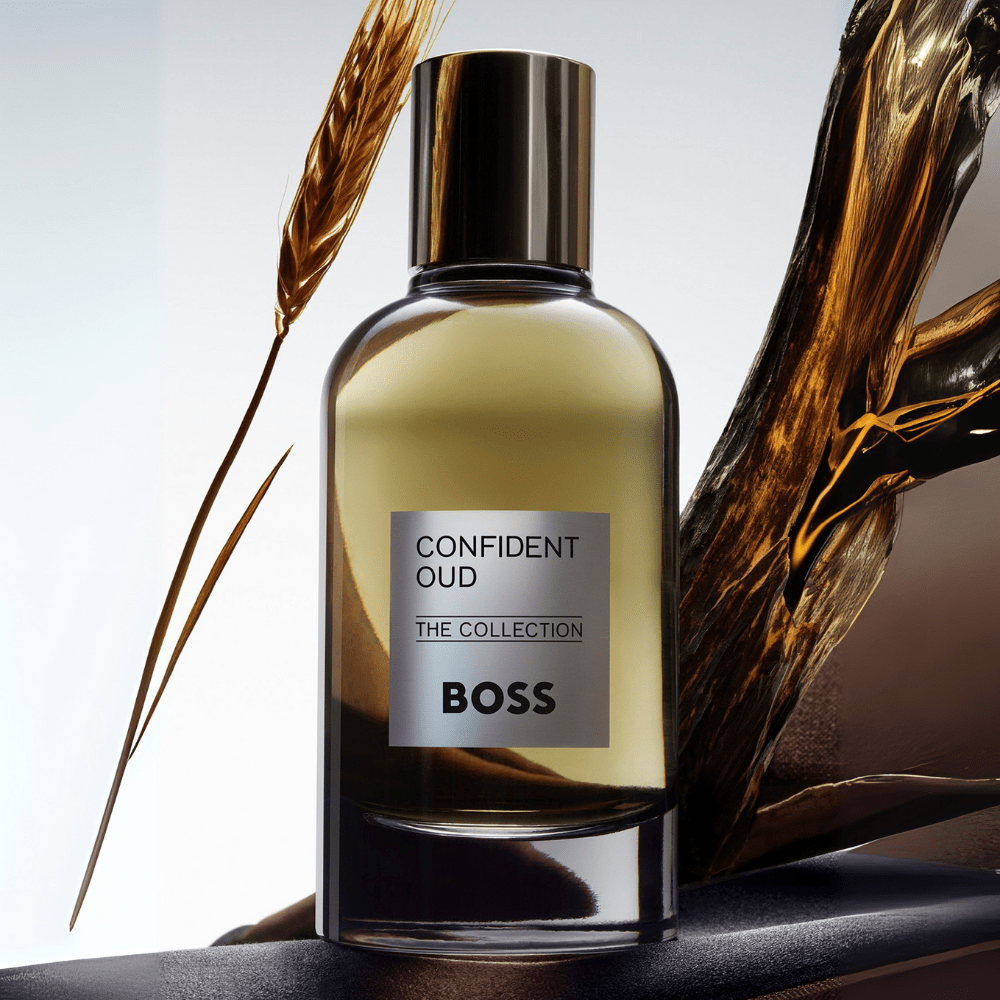 2026 New Arrival Hugo Boss The Collection Confident Oud Eau de Parfum Men's Aftershave Spray (100ml)