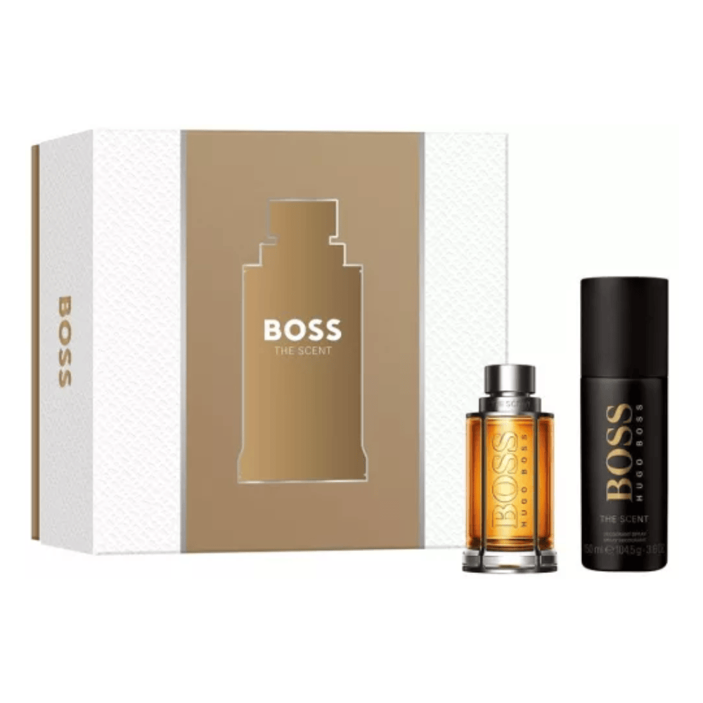 2026 New Arrival Hugo Boss The Scent for Him Eau De Toilette Men's Aftershave Gift Set (50ml EDT + 100ml Shower Gel)