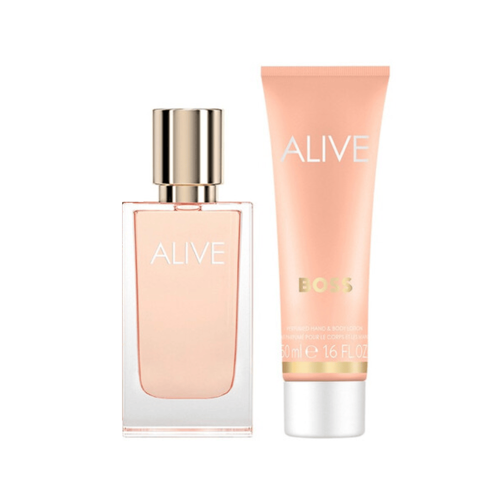 2026 New Arrival Hugo Boss Alive Women's Perfume Gift Set (30ml EDP + 50ml Body Lotion)