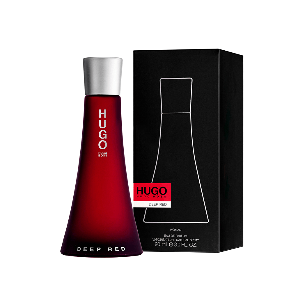 2026 New Arrival Hugo Boss Deep Red Eau de Parfum Women's Perfume Spray (30ml, 50ml, 75ml, 90ml)