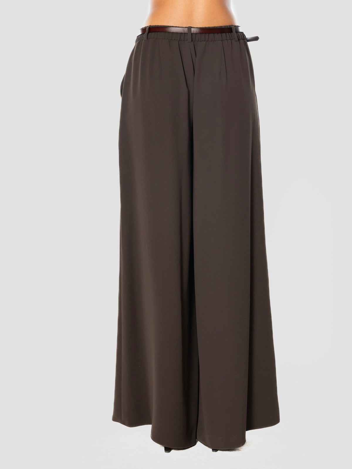2026 New Arrival Pantaloni a Palazzo con Elastico in Vita Testa di Moro