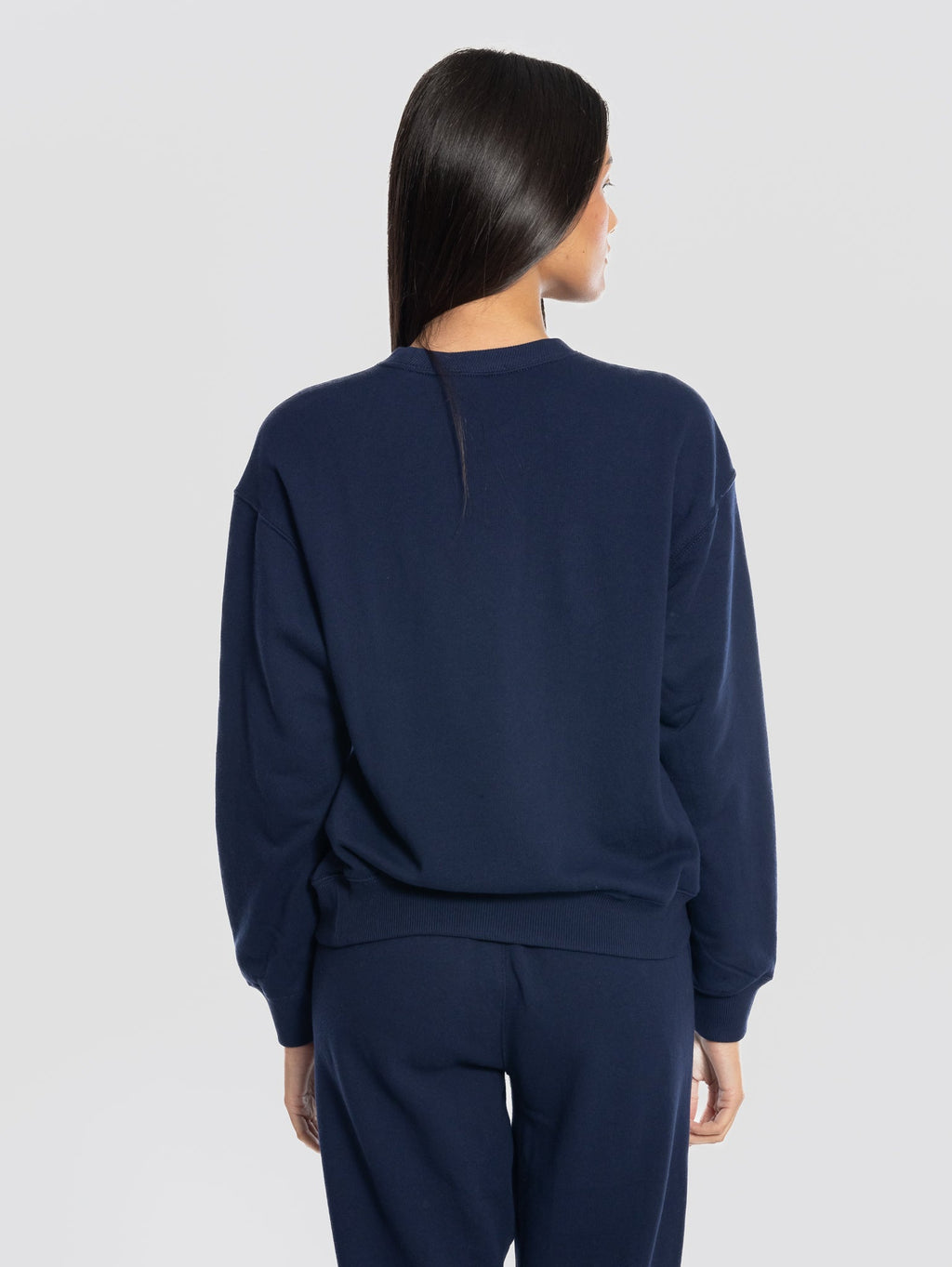 2026 New Arrival Felpa Girocollo Leggera Blu