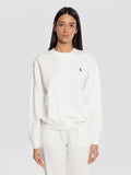 2026 New Arrival Felpa Girocollo Leggera Bianco