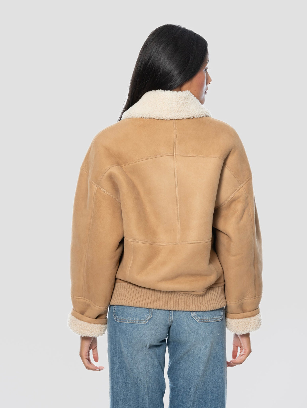 2026 New Arrival Bomber in Montone Visone