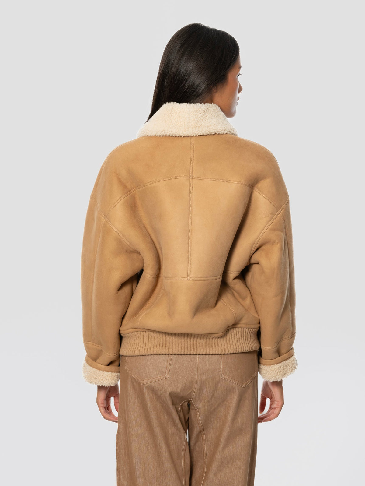 2026 New Arrival Bomber in Montone Visone
