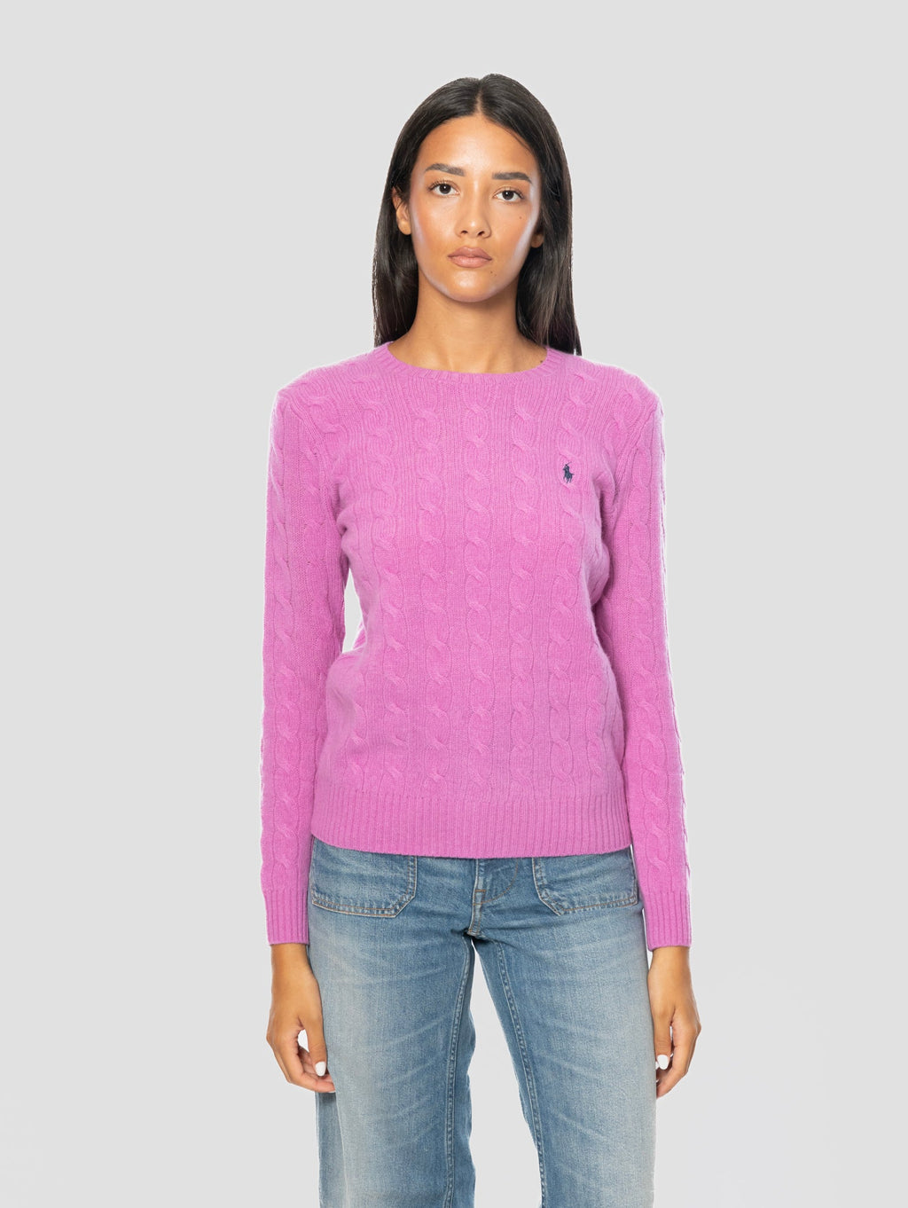 2026 New Arrival Maglia a Trecce in Misto Cashmere Cardo