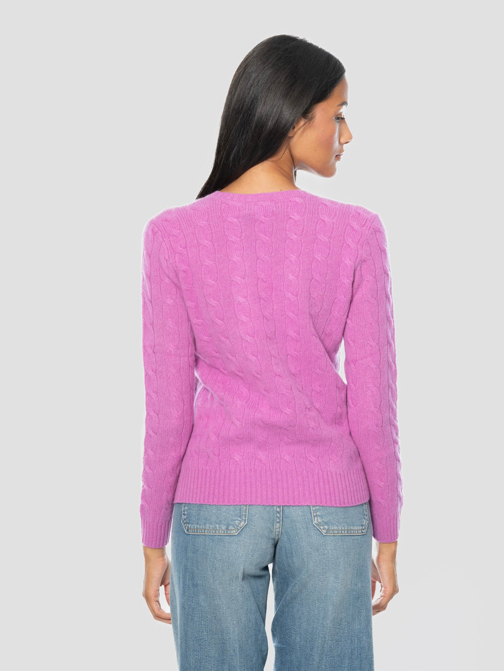 2026 New Arrival Maglia a Trecce in Misto Cashmere Cardo