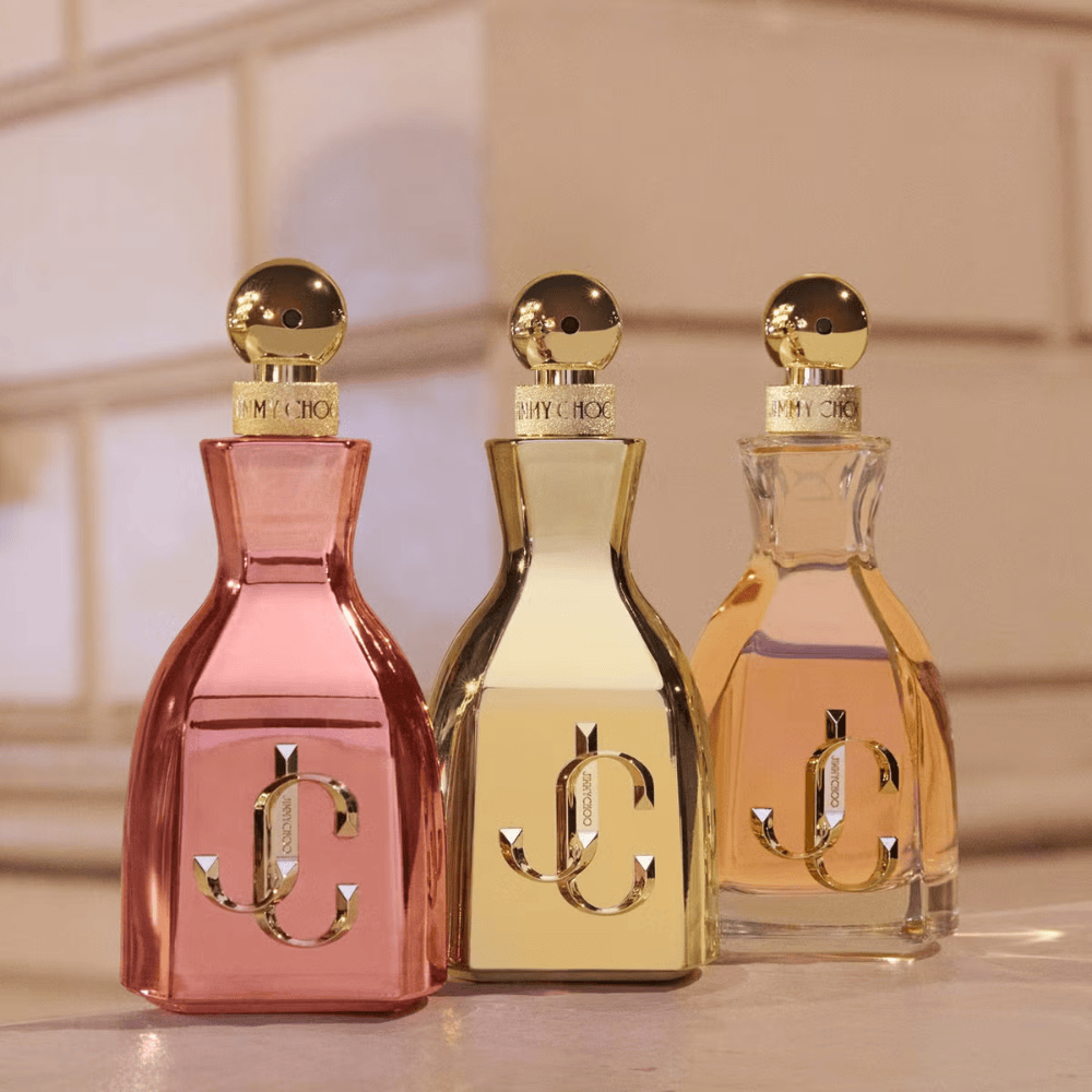 2026 New Arrival Jimmy Choo I Want Choo With Love Eau de Parfum Women's Perfume Spray (40ml, 60ml, 100ml)