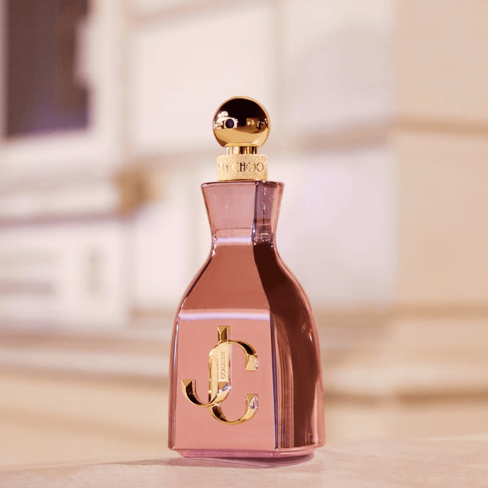 2026 New Arrival Jimmy Choo I Want Choo With Love Eau de Parfum Women's Perfume Spray (40ml, 60ml, 100ml)