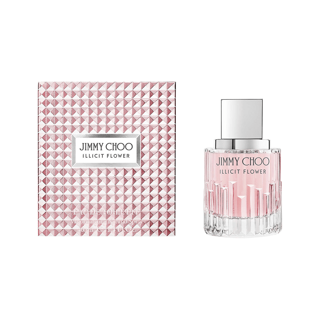 2026 New Arrival Jimmy Choo Illicit Flower Eau de Toilette Women's Perfume Spray (40ml, 60ml, 100ml)