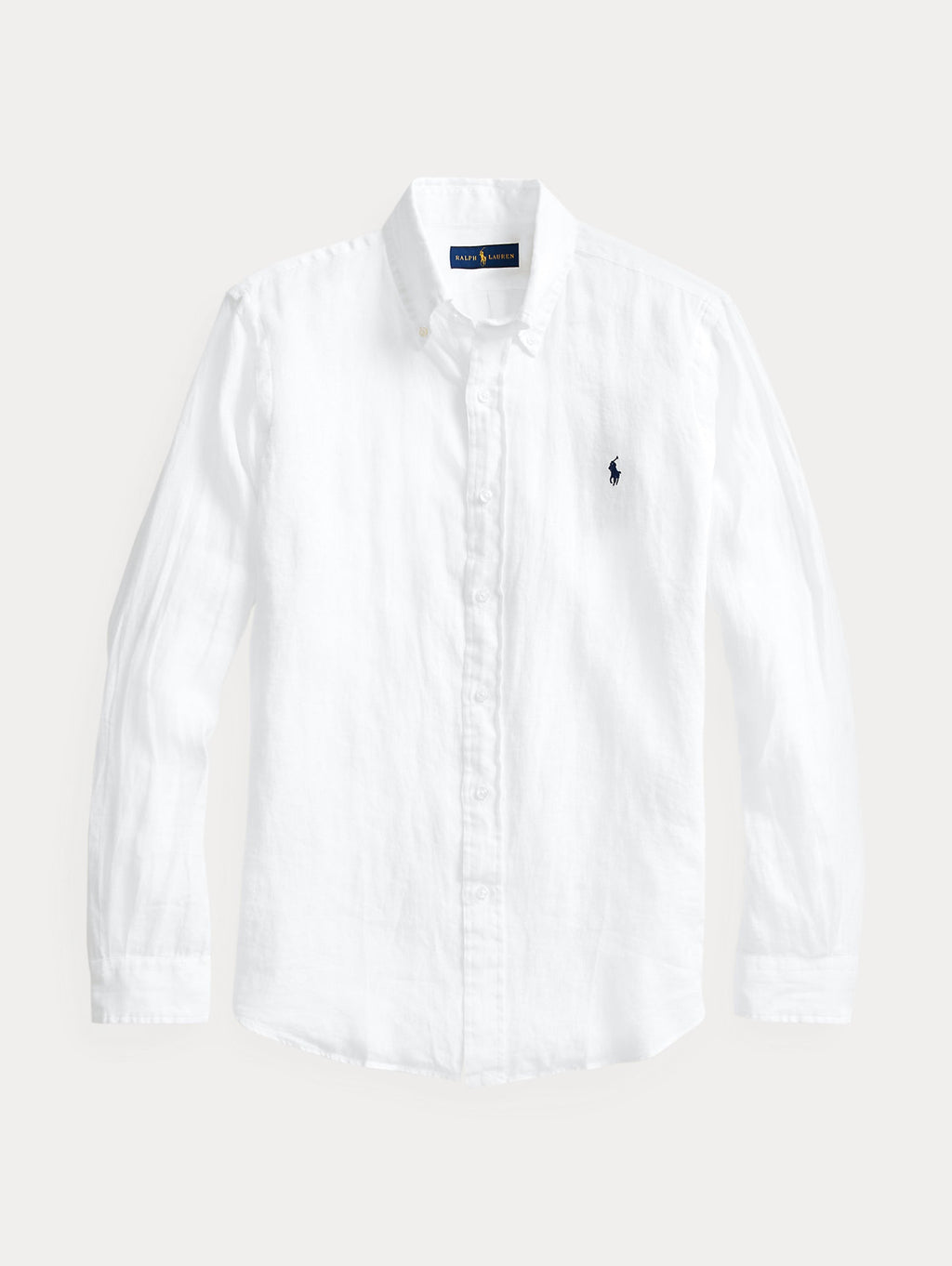 2026 New Arrival Camicia in lino Slim Fit Bianco