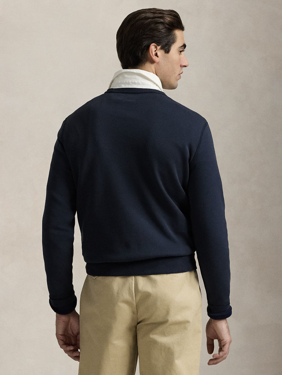 2026 New Arrival Felpa in Maglia Doppia Blu