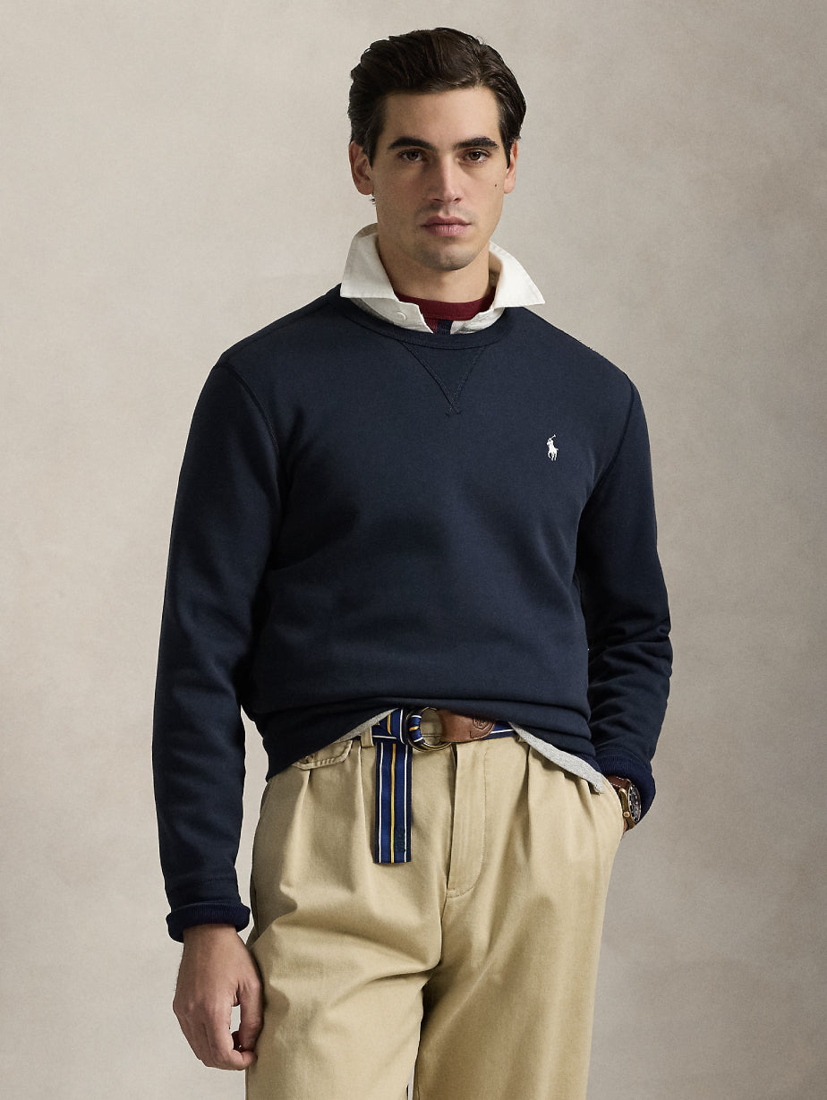 2026 New Arrival Felpa in Maglia Doppia Blu