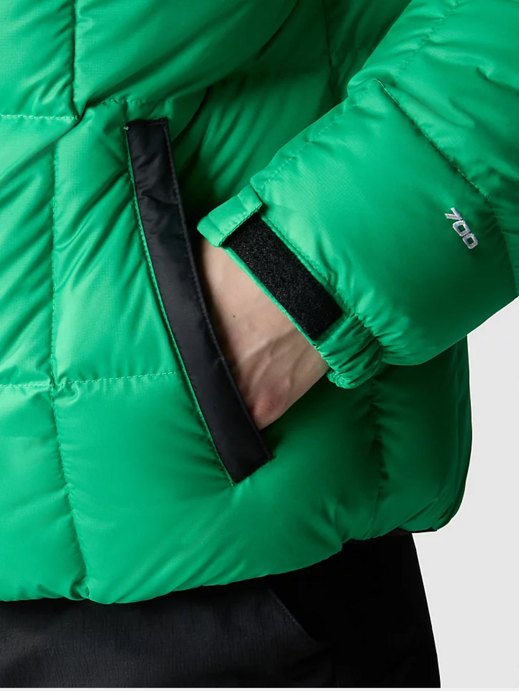 2026 New Arrival Giaccone Corto Trapuntato in Piuma Lhotse Smeraldo