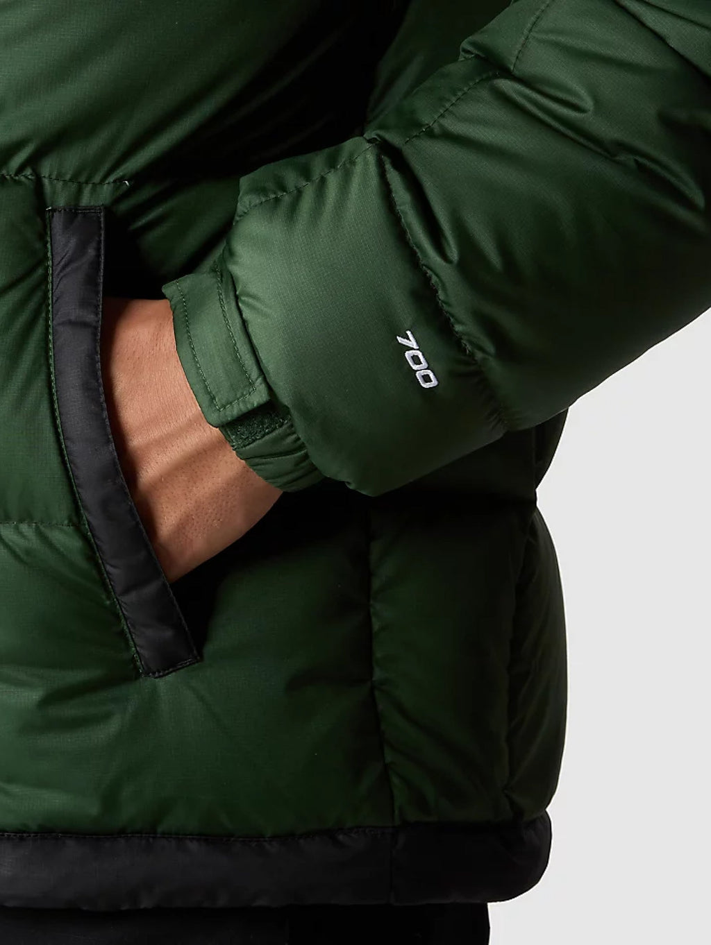 2026 New Arrival Giaccone Corto Trapuntato in Piuma Lhotse Verde/Nero
